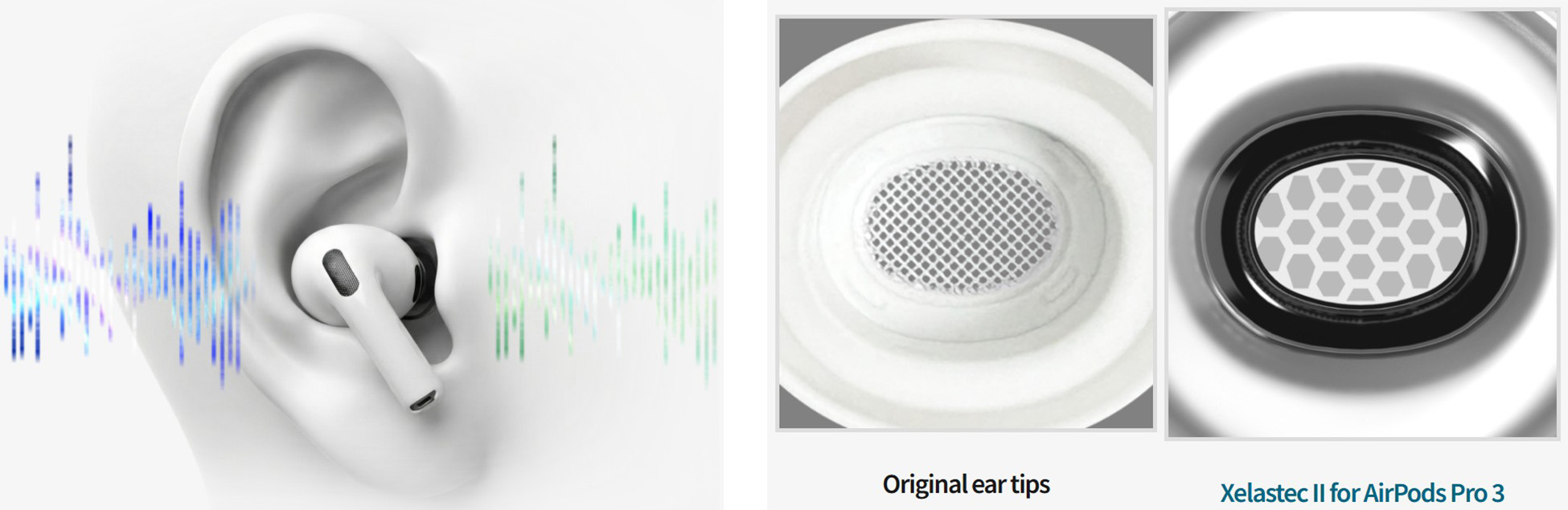 SednaEarfit XELASTEC II for AirPods Pro 3 ｜AZLA｜株式会社アユート